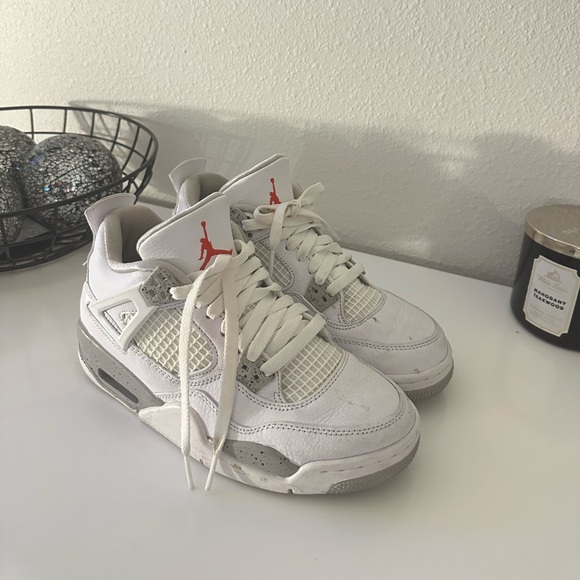 Air jordan 4 retro white oreo - Picture 1 of 3